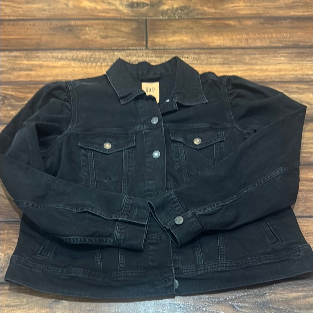 GAP Charcoal Denim Jacket